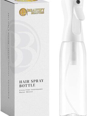 Versatile 16.9 oz Continuous Spray Bottle | Ideal for Hair, Cleaning, Plants